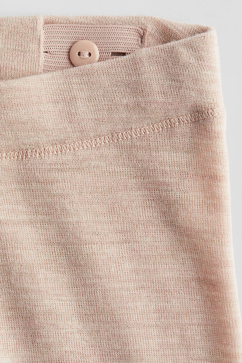 Merino Wool Jersey Leggings