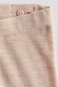 Merino Wool Jersey Leggings