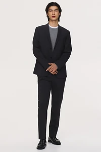 Slim Fit Wool-Blend Jacket