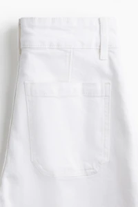 Jean large taille haute