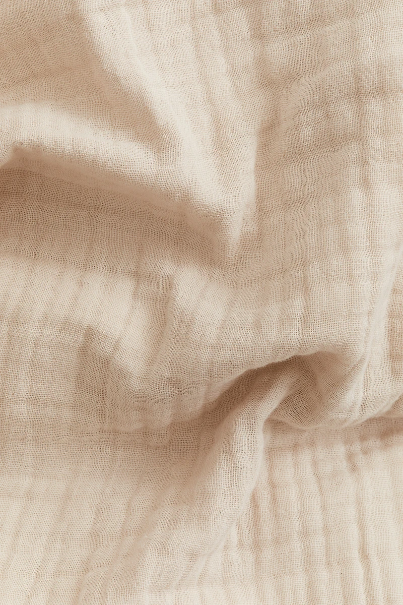 Muslin Twin Duvet Cover Set