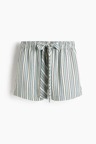 Twill Drawstring Shorts