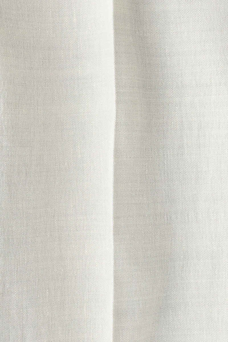 Pantalon d'habit classique en lin mélangé