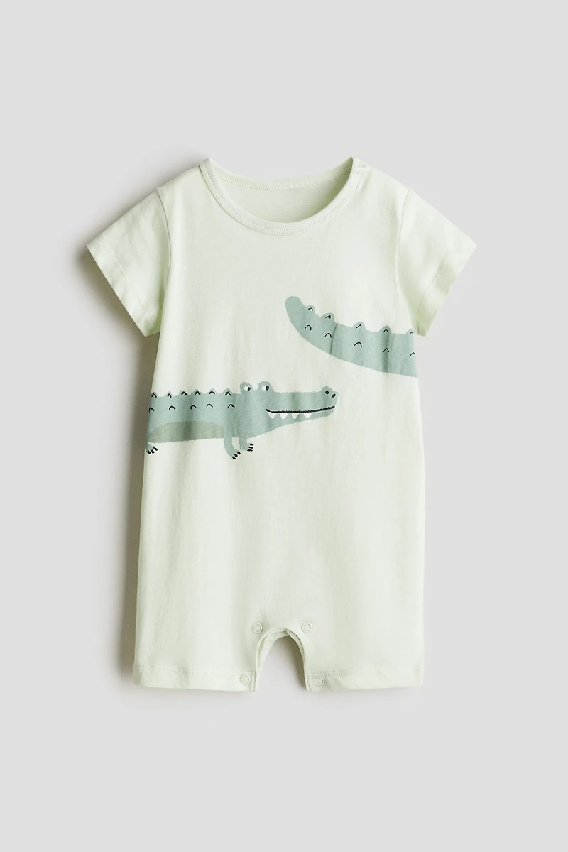 Printed Pajama Jumpsuit