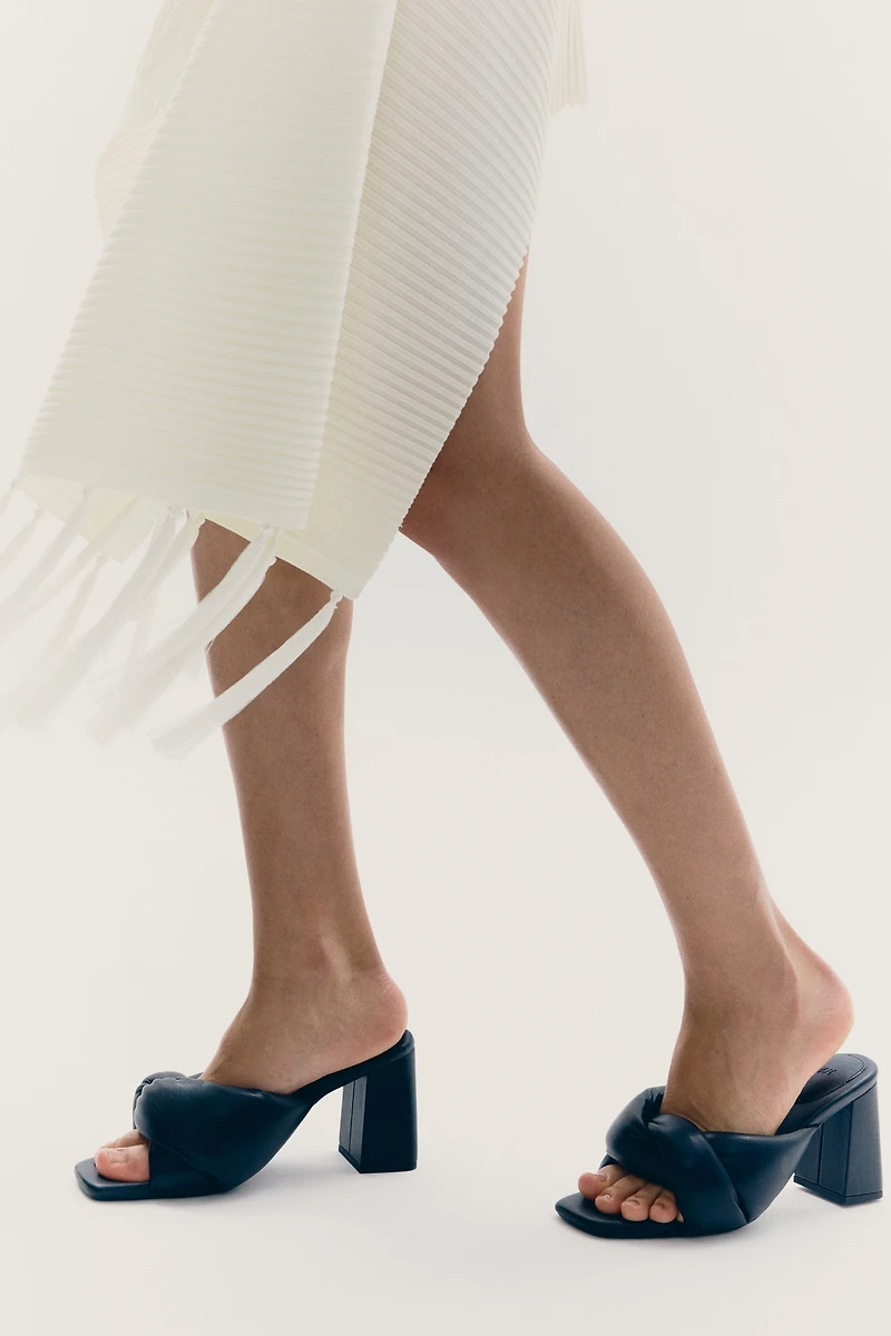 Heeled Mules