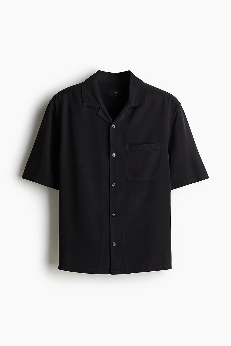 Regular Fit Lyocell Resort Shirt