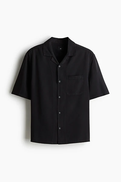 Regular Fit Lyocell Resort Shirt