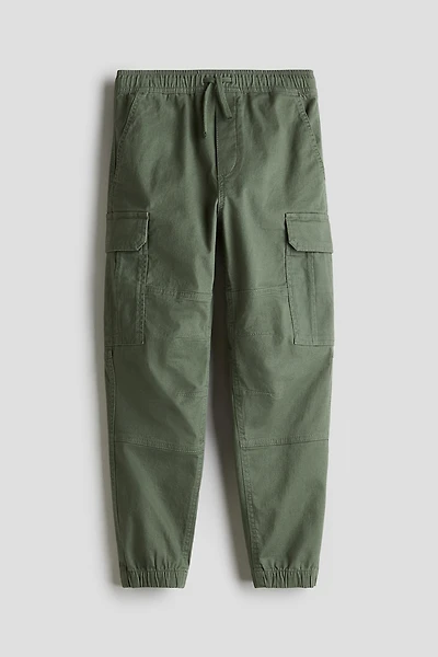 Cotton Cargo Joggers