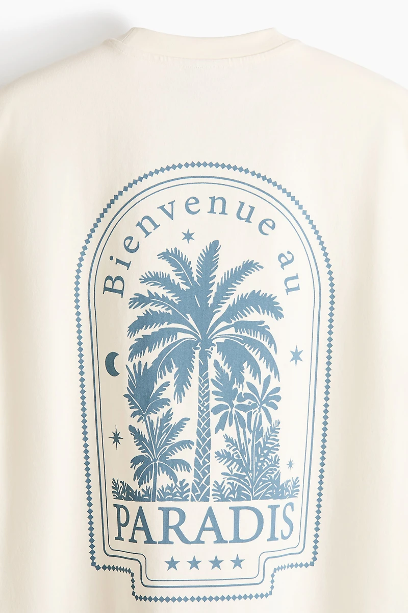 Relaxed-Fit Printed Cotton T-Shirt