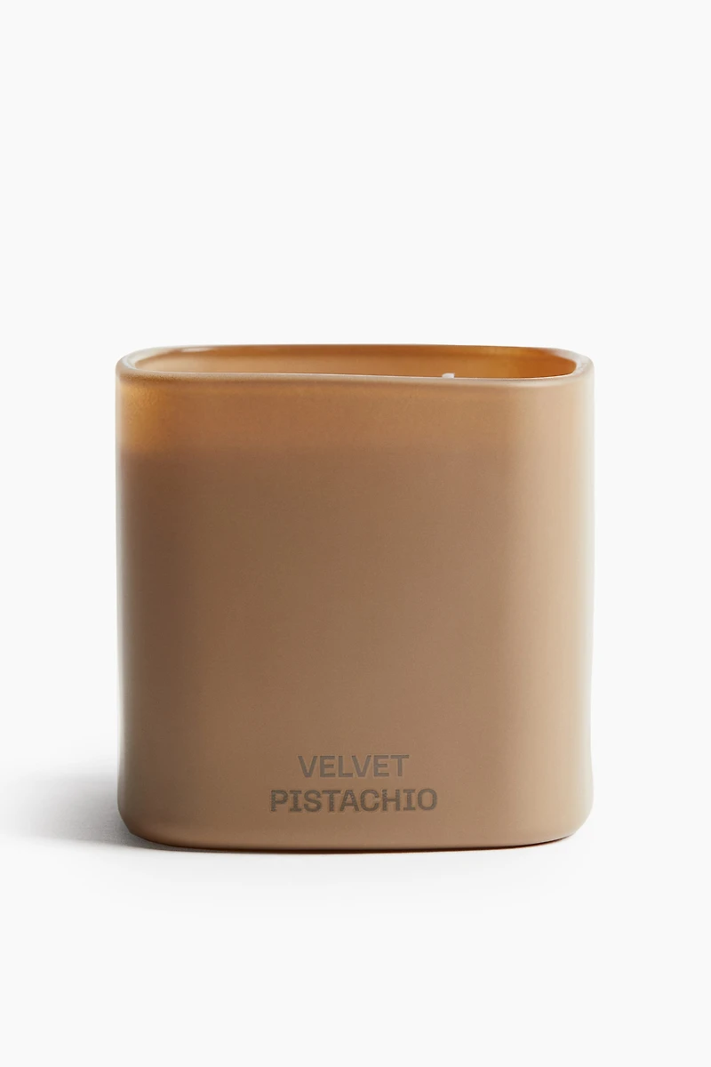 Large Scented Candle in Glass Holder