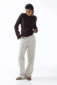 Haut à encolure bateau