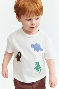 T-shirt avec motifs