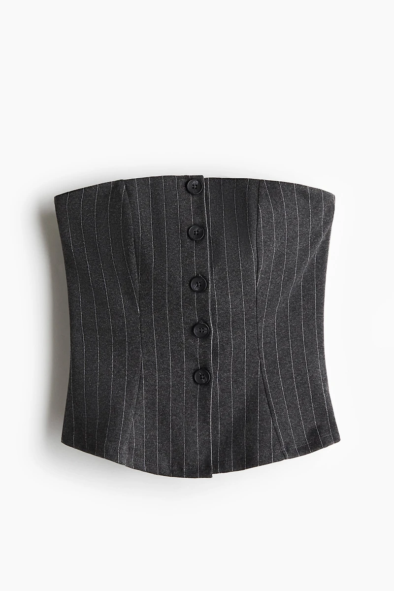 Gilet bandeau en jersey