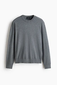 Regular-Fit Fine-Knit Sweater