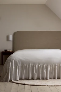 Linen-Blend Bedspread