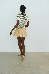 Polo côtelé