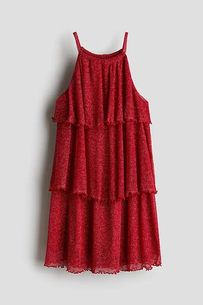 Tiered Shimmery Dress