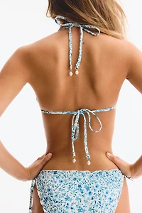 Push-Up Triangle Bikini Top