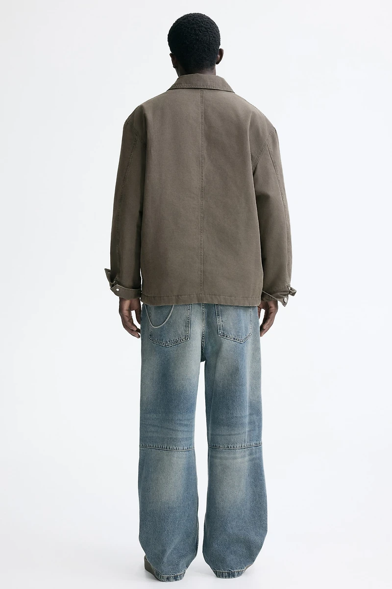 Veste-chemise matelassée