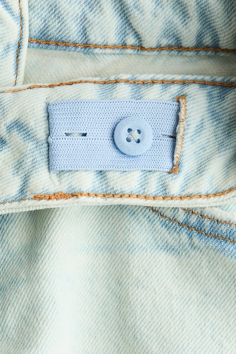 Relaxed-Fit Denim Shorts