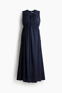 MAMA Drawstring-Detail Dress