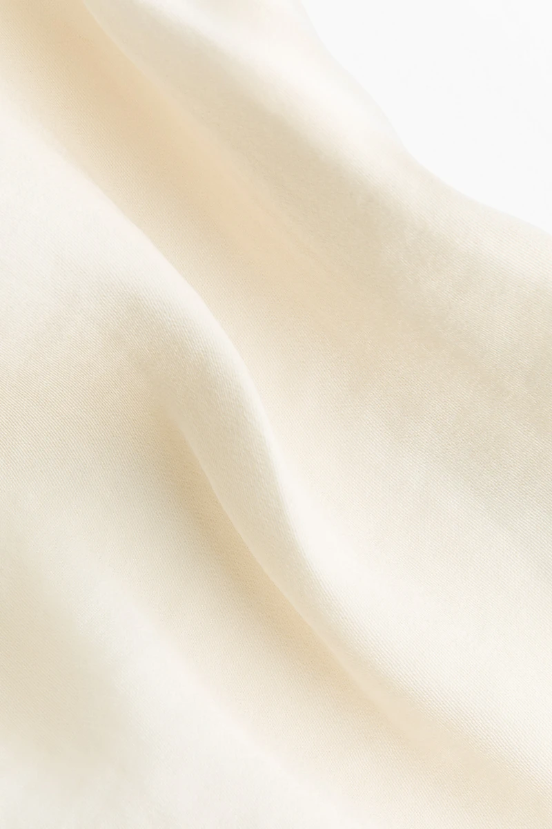 Asymmetric Tie-Detail Top