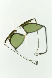 Fines lunettes de soleil yeux de chat