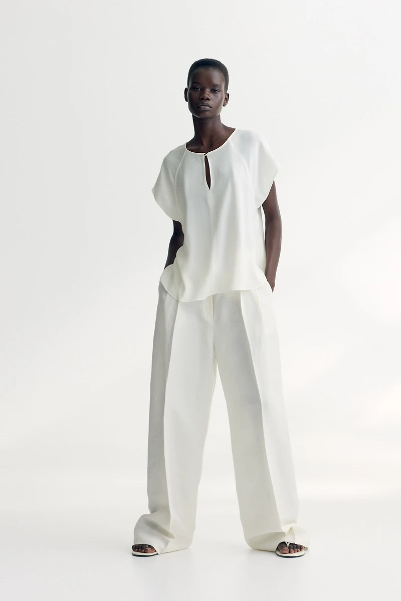 Crêpe Blouse
