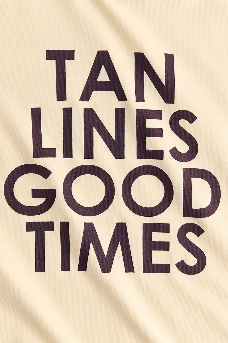 Printed Viscose-Blend T-Shirt