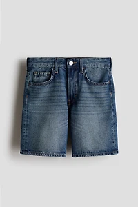 Short ample en denim