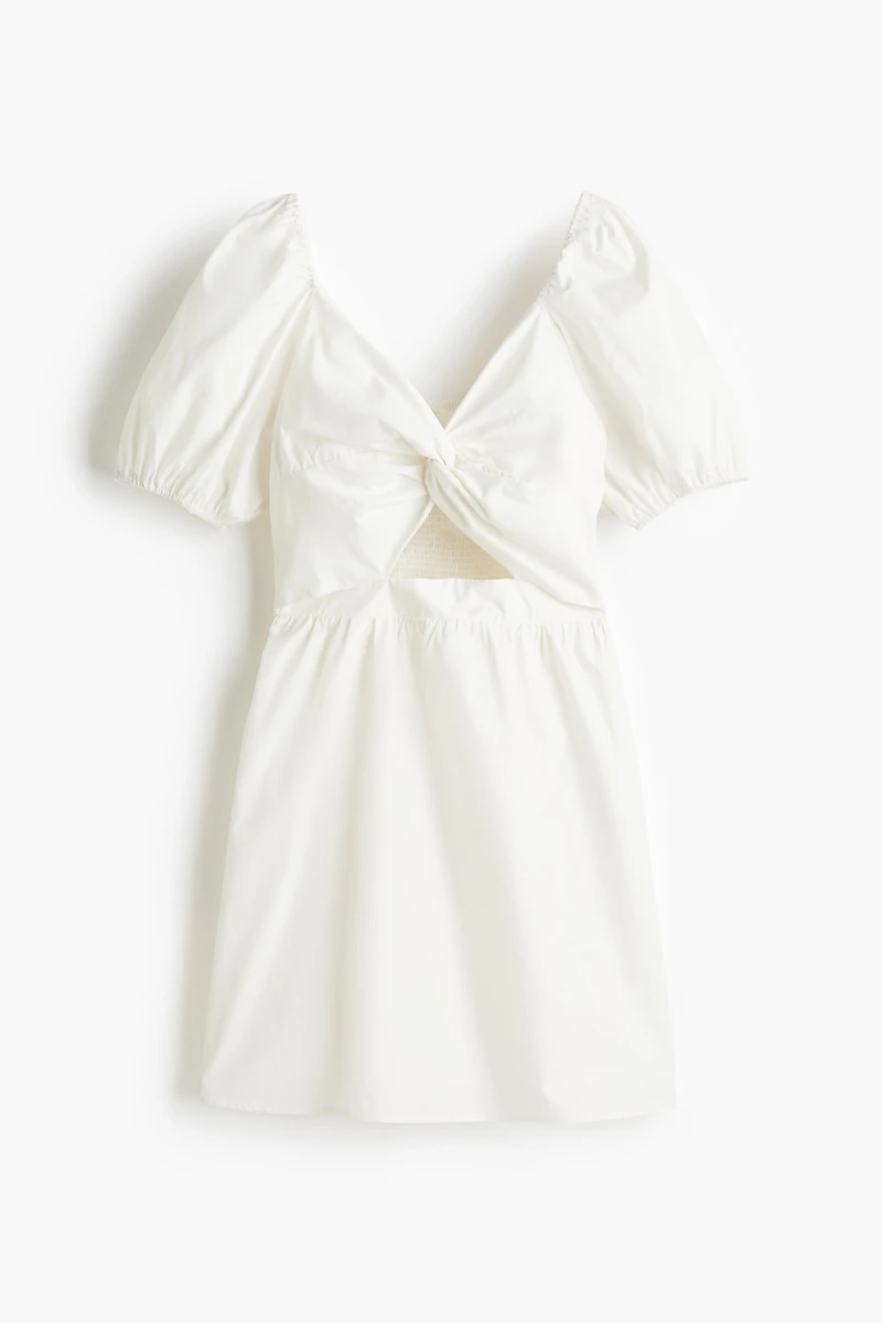 Twist-Detail Dress