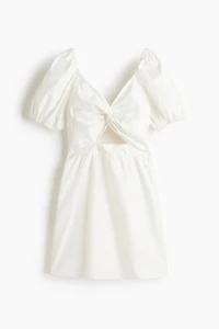 Twist-Detail Dress