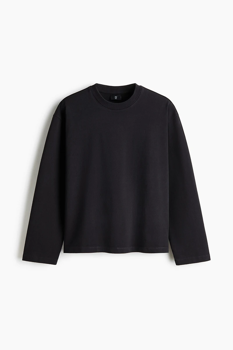 Loose-Fit Long-Sleeved Shirt