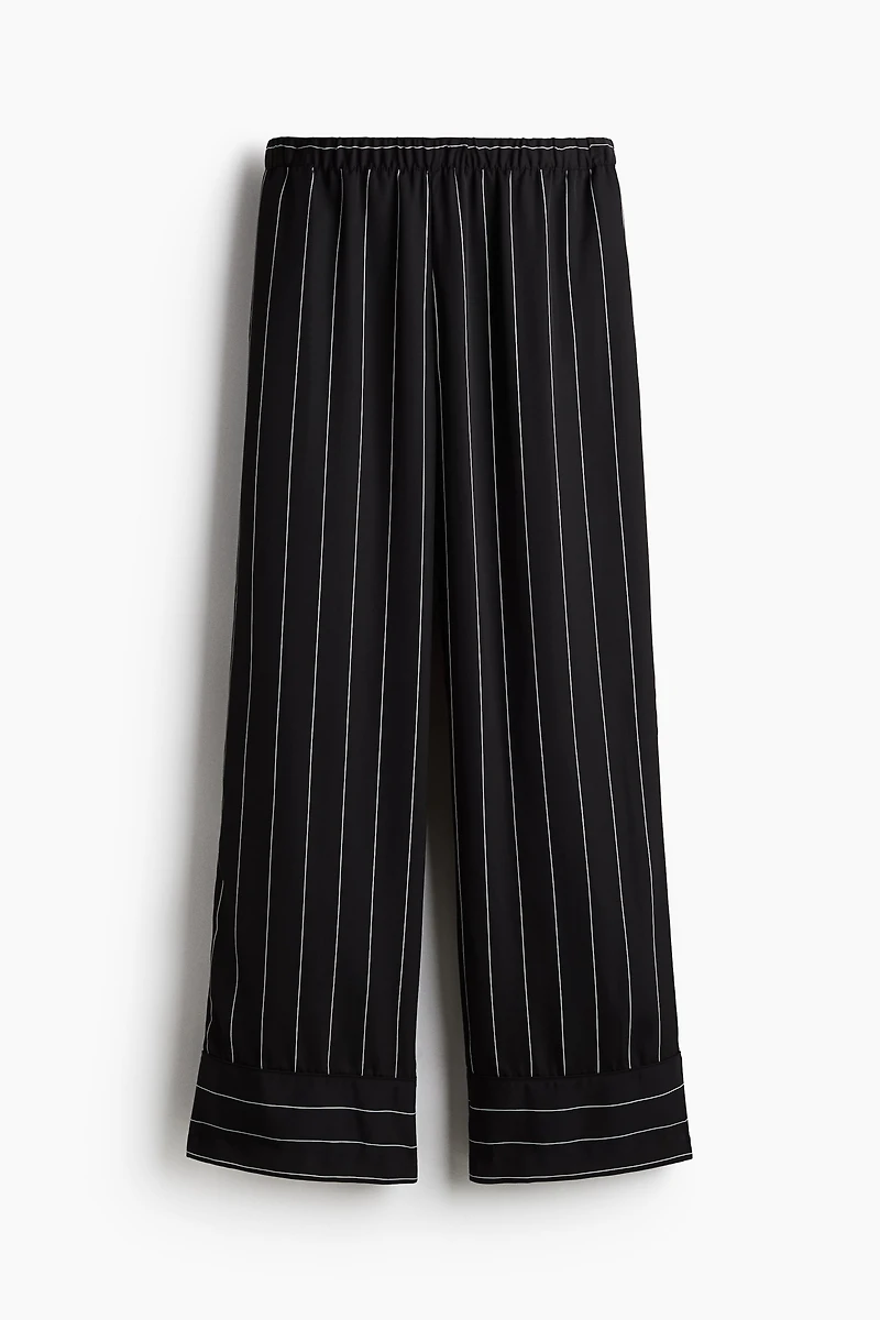 Loose-Fit Twill Pants