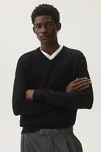 Regular-Fit Fine-Knit Sweater
