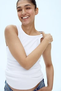 MAMA Ribbed Tank Top