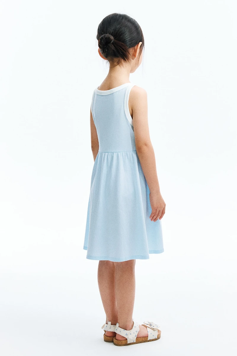 Printed Cotton Dress