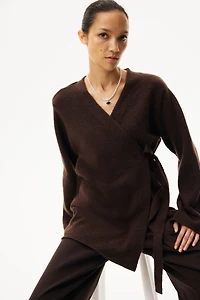 MAMA Chandail croisé Before & After