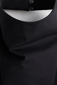 Draped Halterneck Top