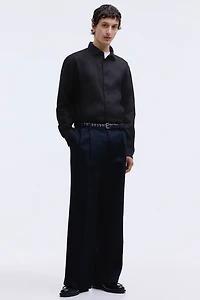 Slim Fit Linen Shirt