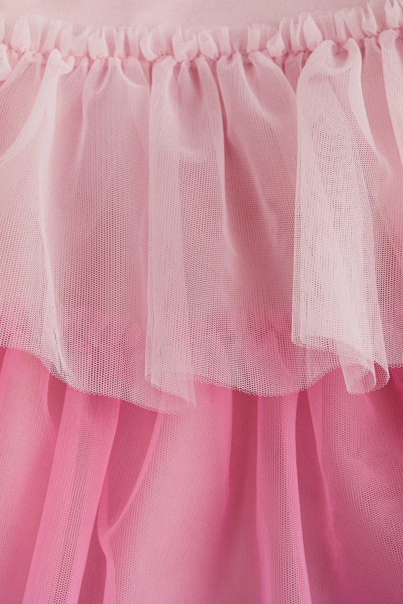 Dress with Flared Skirt