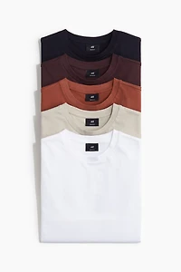 5-pack Regular Fit T-shirts