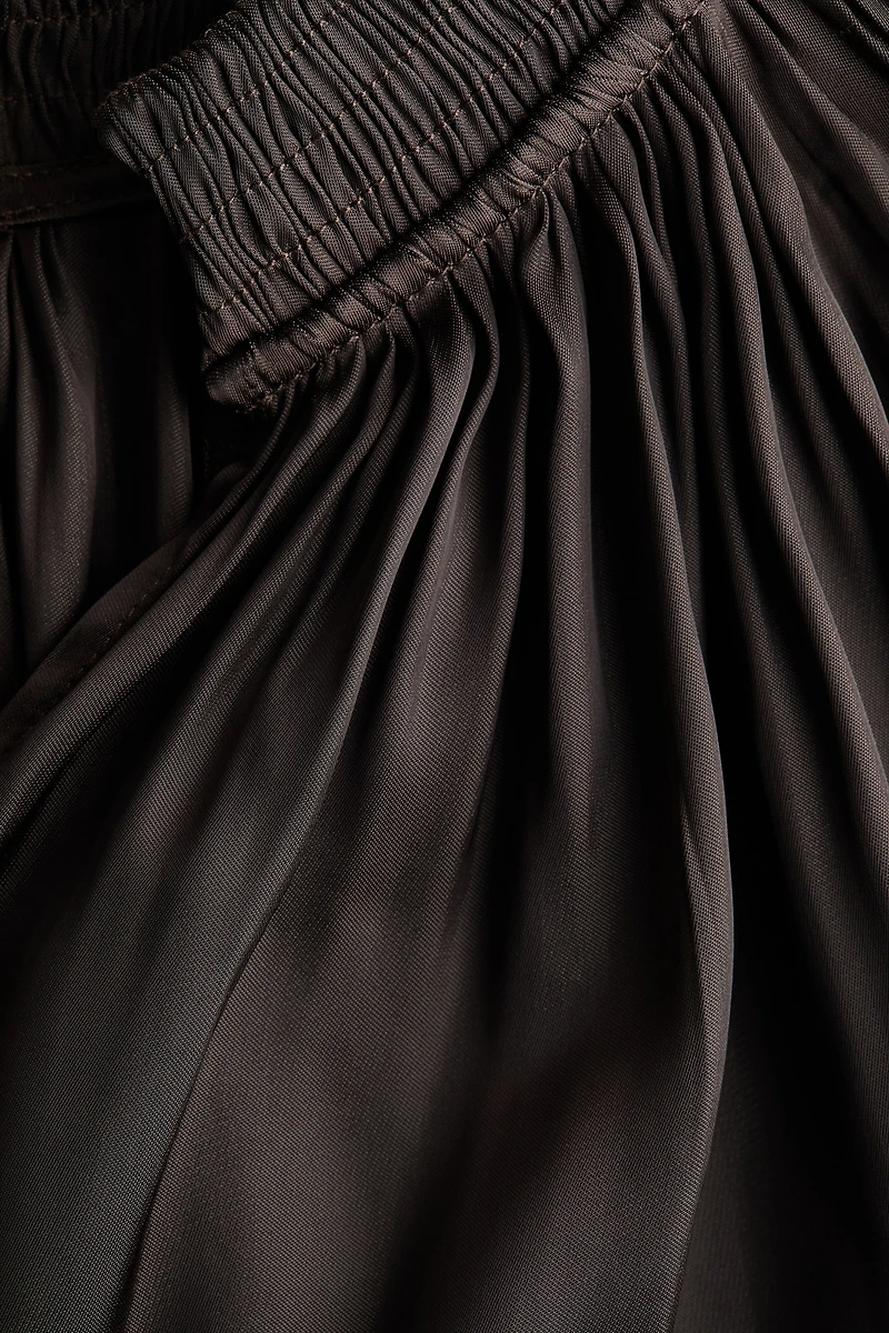 Oversized V-Neck Blouse