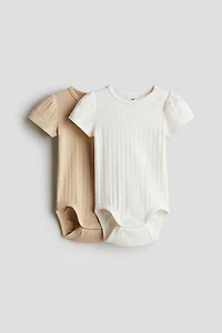 2-pack Pointelle Bodysuits