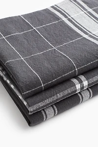 Lot de 3 linges à vaisselle en coton