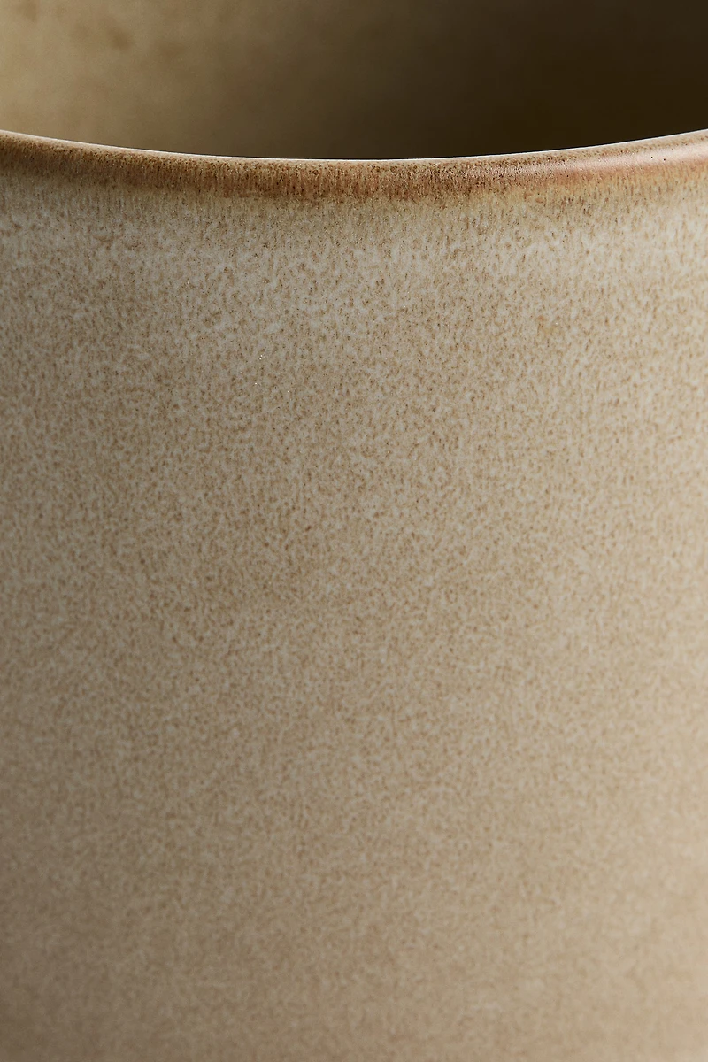 Small Reactive-Glaze Jar