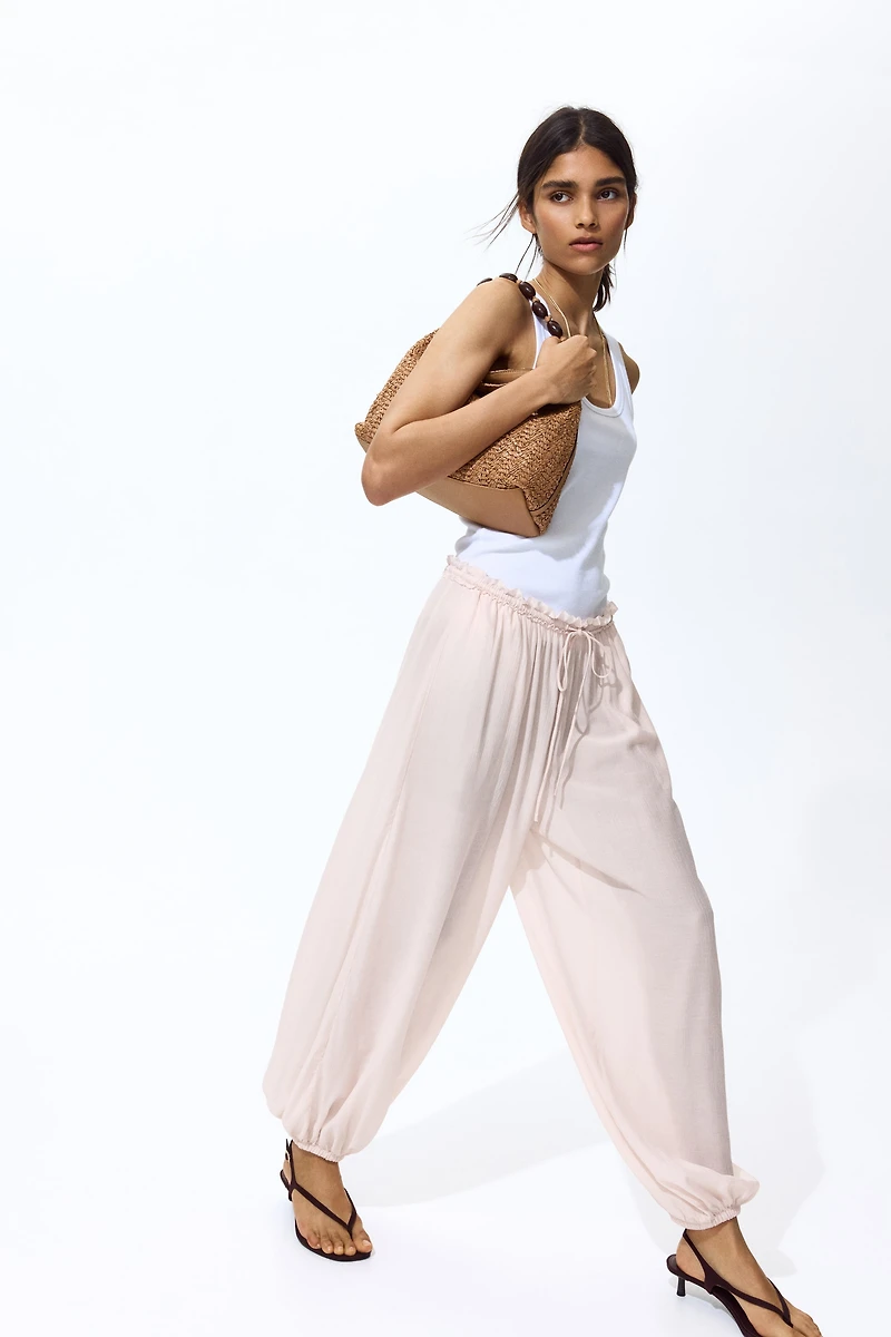 Balloon Pants with Drawstring