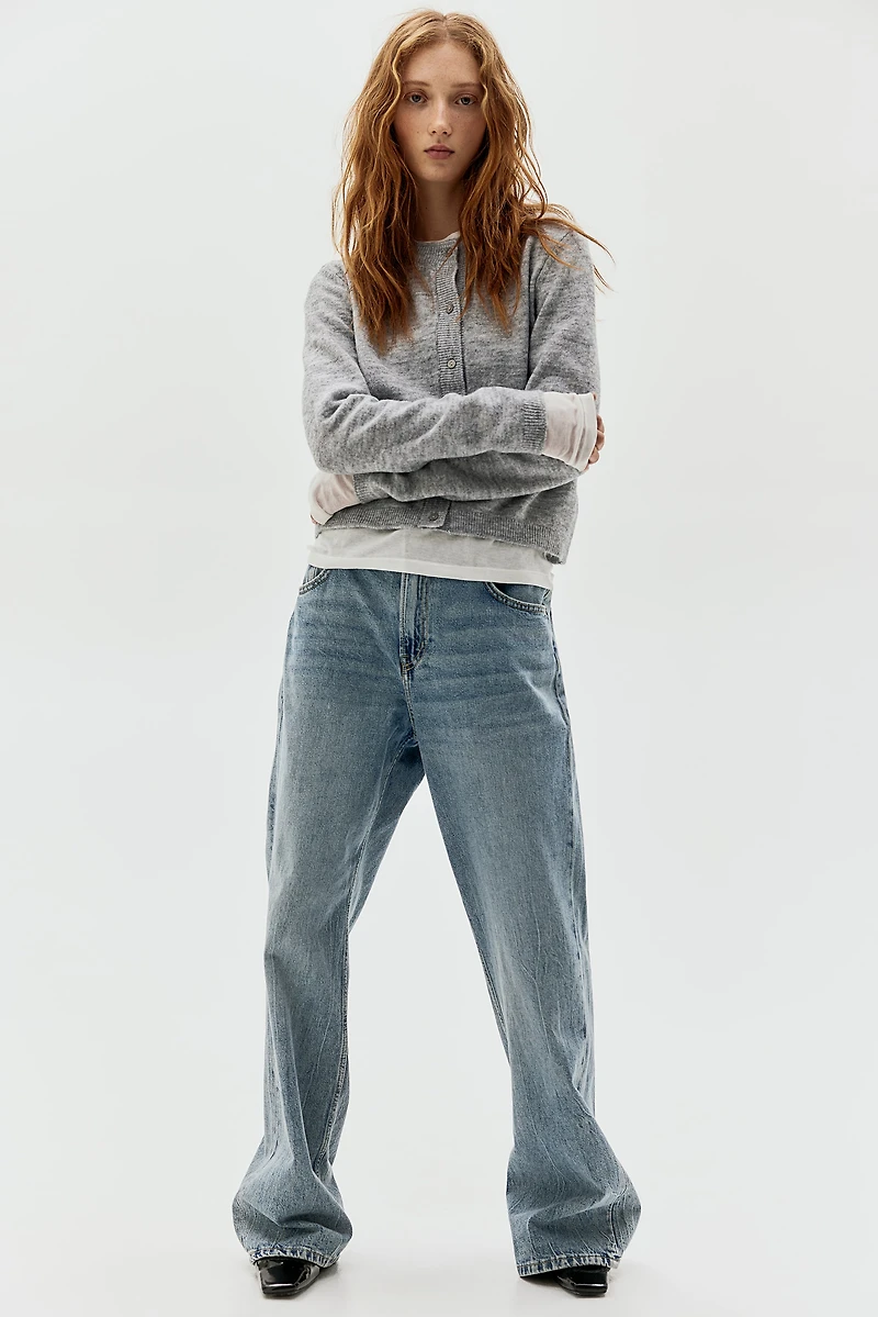Fine-Knit Cardigan