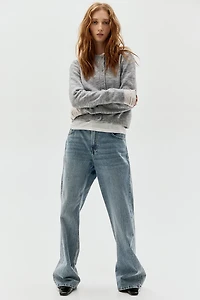 Fine-Knit Cardigan
