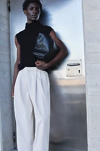 Relaxed-Fit Denim Pants